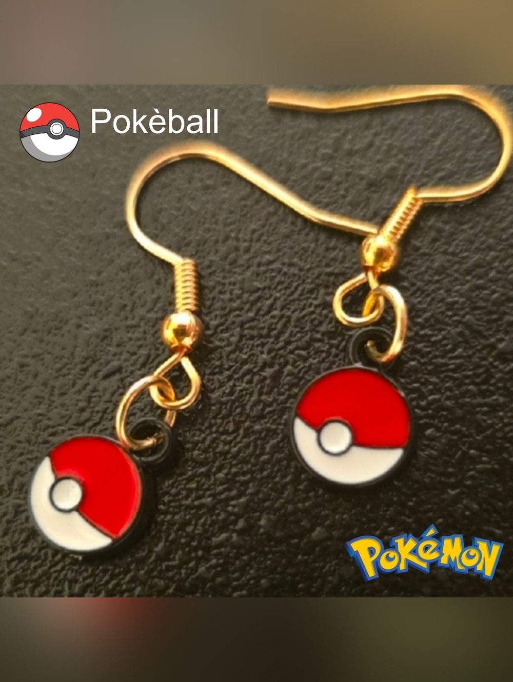 Pokemon Charm Earrings